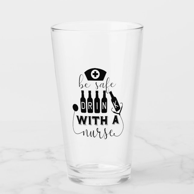 Sea Seguro Con Una Enfermera (Anverso)