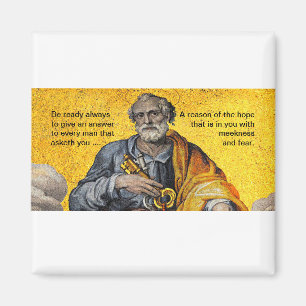 Sea siempre - San Pedro - imán listo