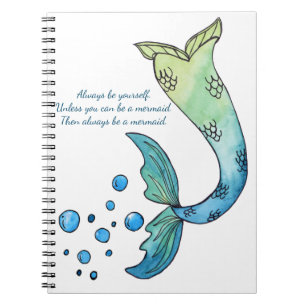 Sea siempre un cuaderno de la sirena