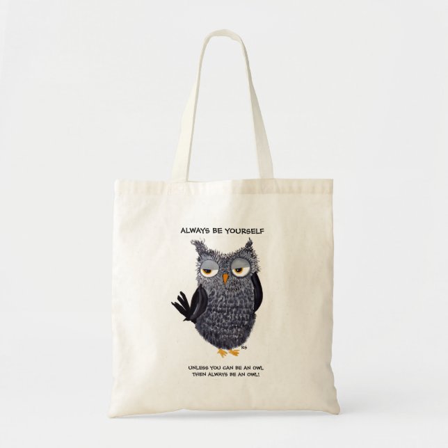 SEA SIEMPRE UNA BOLSA DE ASAS DEL BÚHO (Frente)