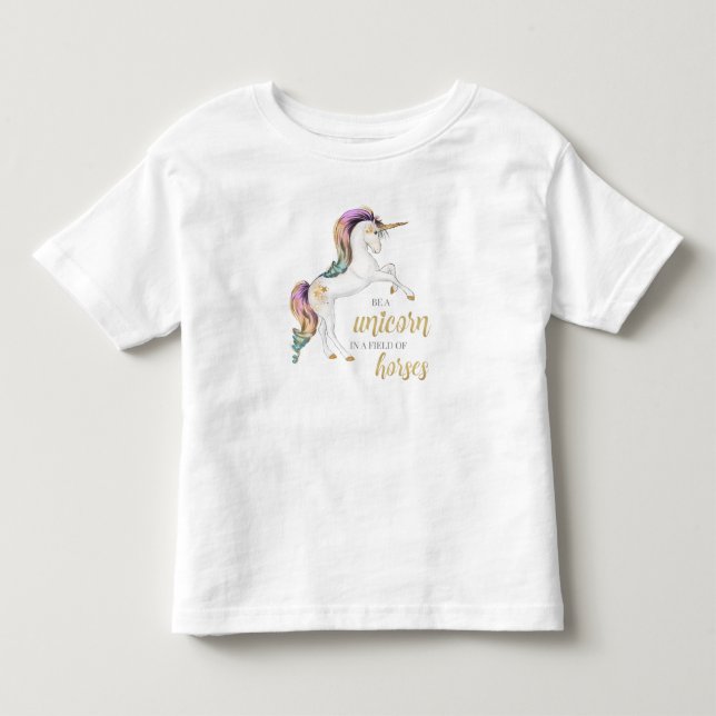 Sea siempre una camiseta del unicornio (Anverso)