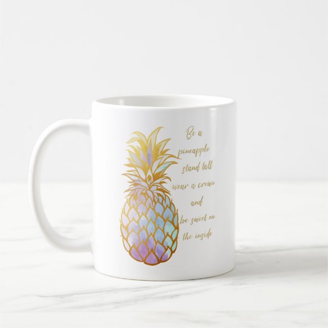 "Sea taza de café de una piña" (Izquierda)