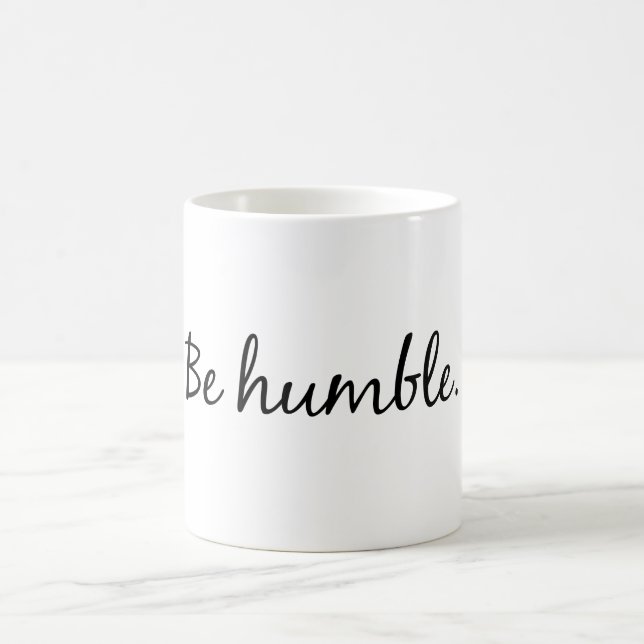 Sea taza de café humilde (Centro)