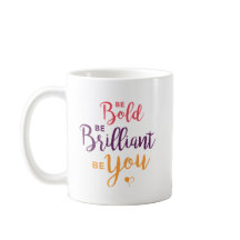 Sea taza de café intrépida