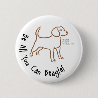 Sea todos lo que usted puede botón del beagle