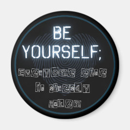 Sea tu propio imán redondeado