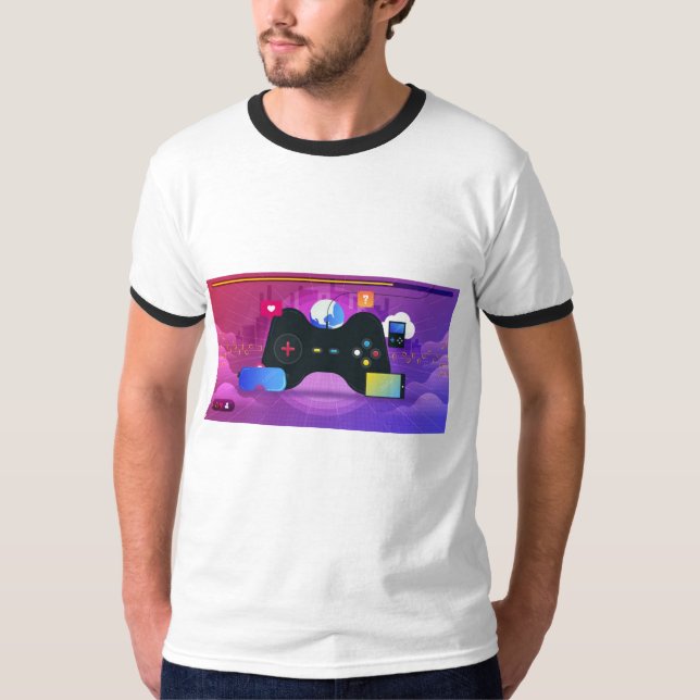 Sea un cambiante de juego", camiseta (Anverso)