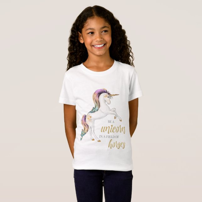 Sea una camiseta del unicornio (Anverso completo)
