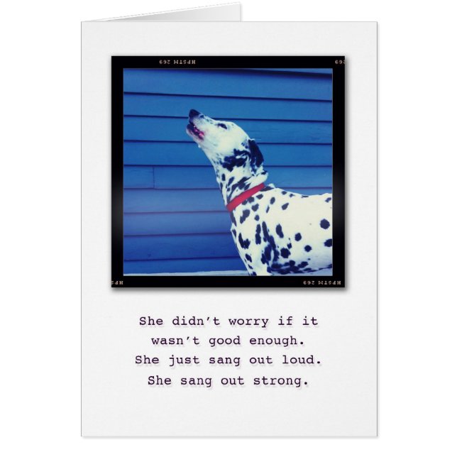 ¡Sea usted mismo! (espacio en blanco) (Frente)