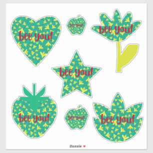 Sea usted Pegatina de amor propio motivacional