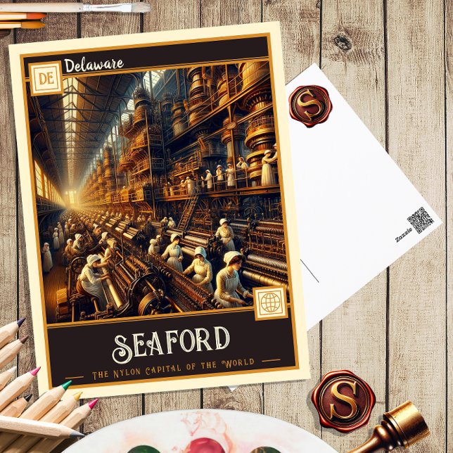 Seaford, Delaware | Postal de época (Subido por el creador)