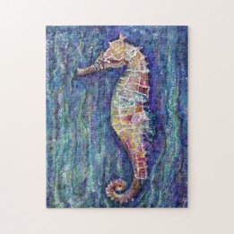 Seahorse Art Puzzle