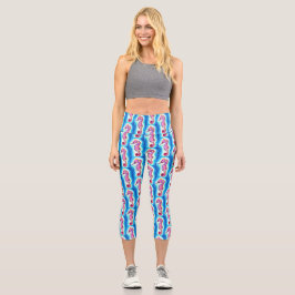 Seahorse Capri Leggings