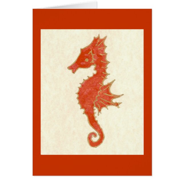 SEAHORSE EN NARANJA (Frente)