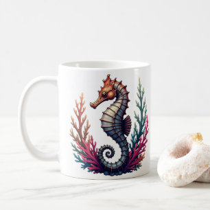 Seahorse Mug - Copa de Café Animal Oceánico