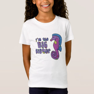 Seahorse soy la camiseta de la hermana grande