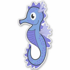 Seahorse Vinyl Pegatina