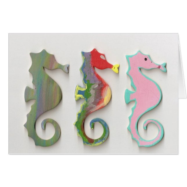 SEAHORSES DEL ARCO IRIS (Anverso (Horizontal))