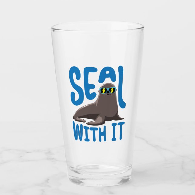 Seal With It Cool Seal with Sunglasses (Anverso)
