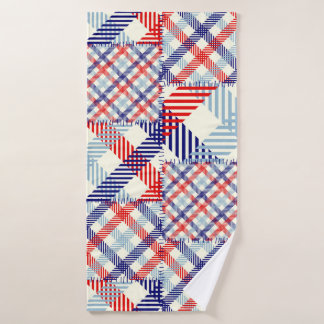 Seamless background pattern. Patchwork pattern of