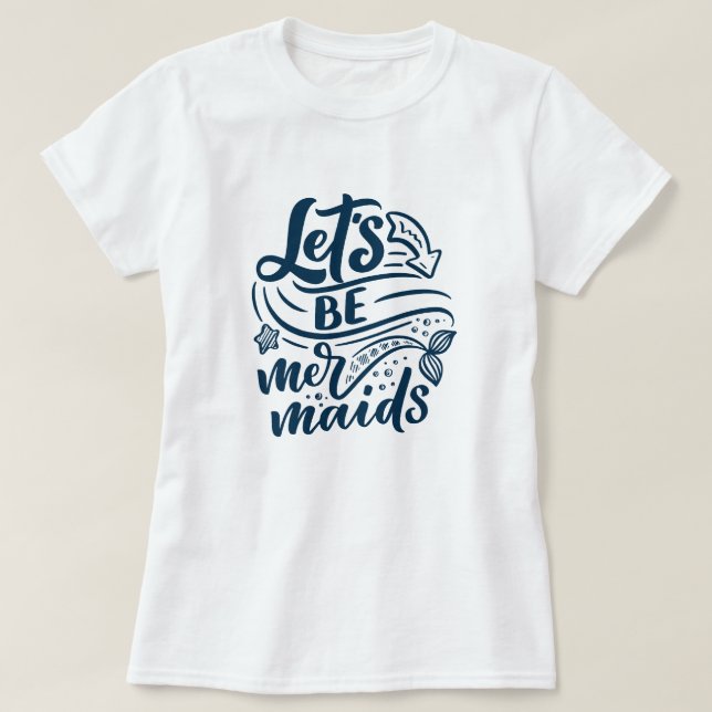 Seamos camisetas de las sirvientas (Diseño del anverso)