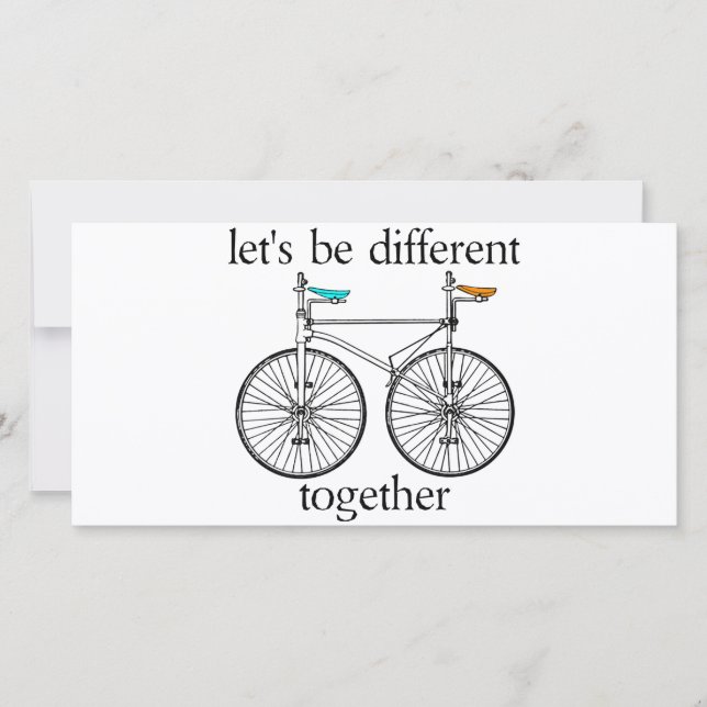 Seamos diferentes juntos (Anverso)
