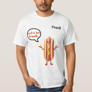 "Seamos francos" Camiseta de hombre con juego de p