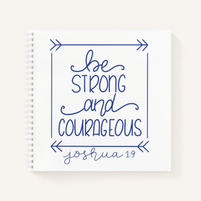 Seamos fuertes y valientes al diario espiral (Anverso)