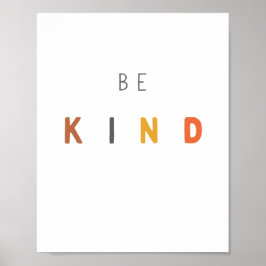 sean amables. Poster e impresiones