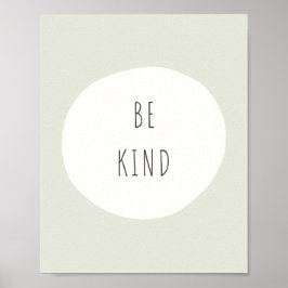 sean amables. Poster e impresiones