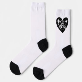 Sean míos los calcetines de San Valentín