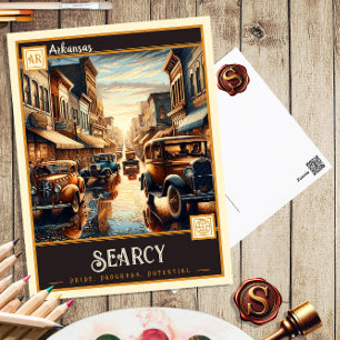 Searcy, Arkansas   Postal de época