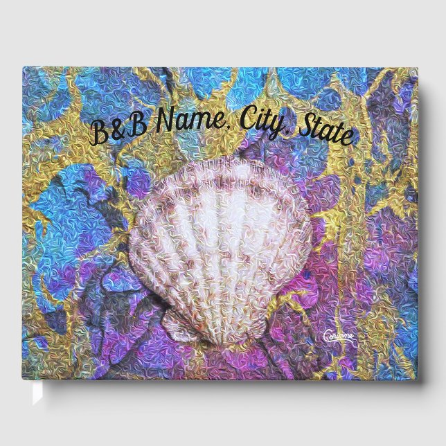 Seashell - Libro de invitados (Anverso)