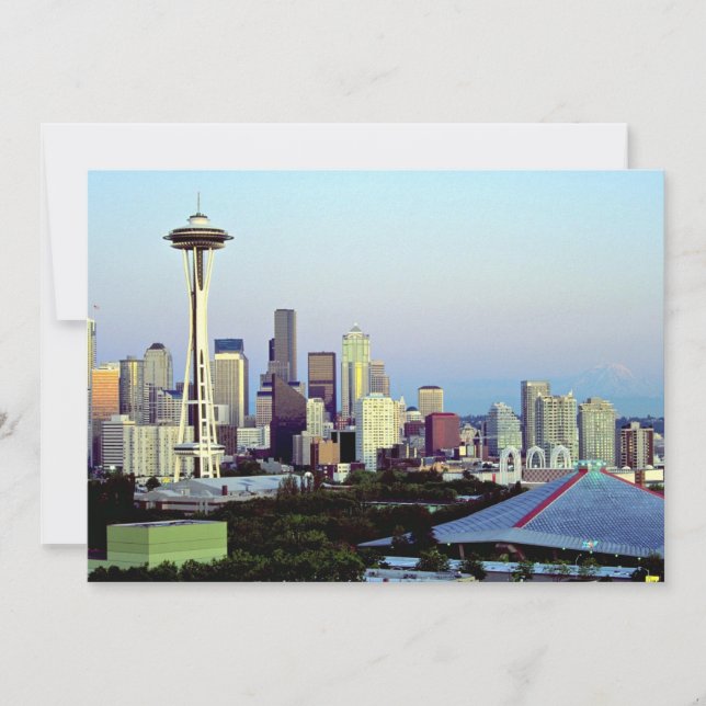Seattle con Mount Rainier, Estado de Washington, E (Anverso)