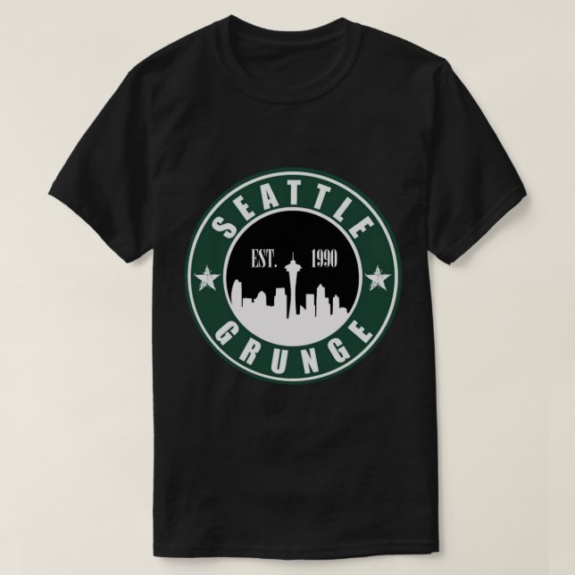 Seattle Grunge Racerback Tank Top (Diseño del anverso)