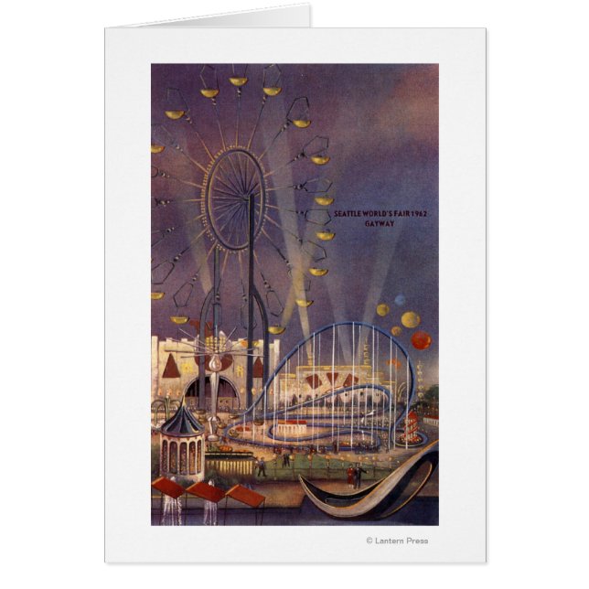 Seattle, Poster de la Feria Mundial de Washington  (Frente)