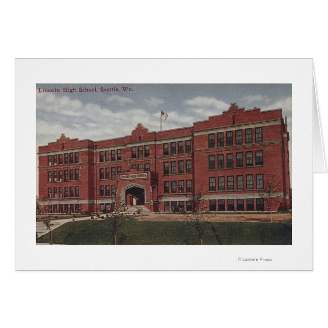 Seattle, WALincoln High School (Anverso (Horizontal))