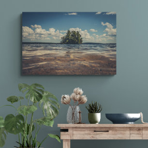 Sebago Lake (Island) arte mural Metalizado