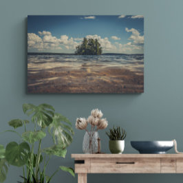 Sebago Lake (Island) arte mural Metalizado