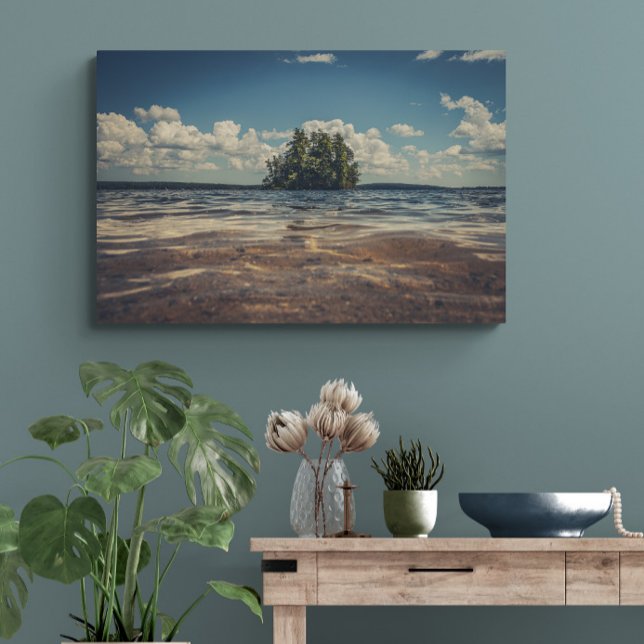 Sebago Lake (Island) arte mural Metalizado (Subido por el creador)