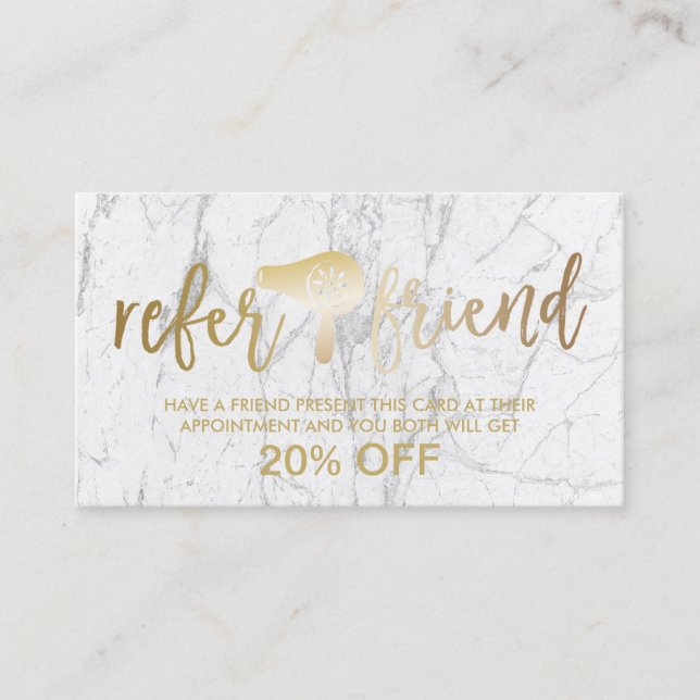 Secador de pelo de oro Remisión moderna de salón d (Anverso)