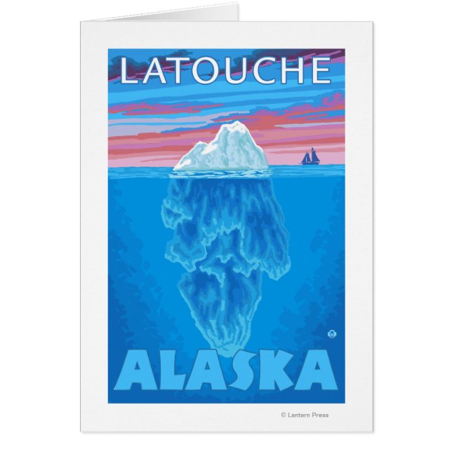 Sección de Iceberg - Latouche, Alaska (Frente)