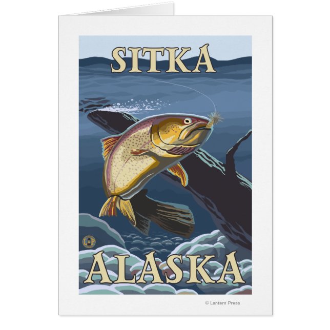 Sección de Pesca de Trucha - Sitka, Alaska (Frente)