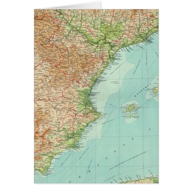 Sección este de España y Portugal (Frente)