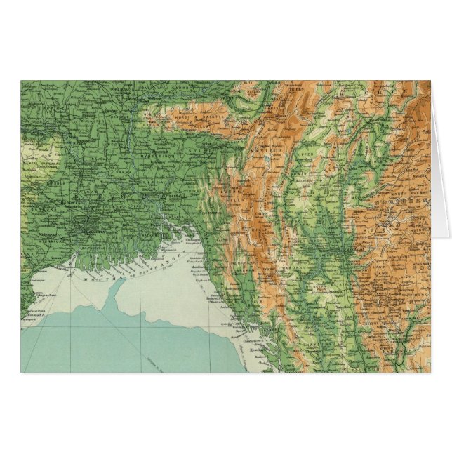 Sección noreste de la India (Anverso (Horizontal))
