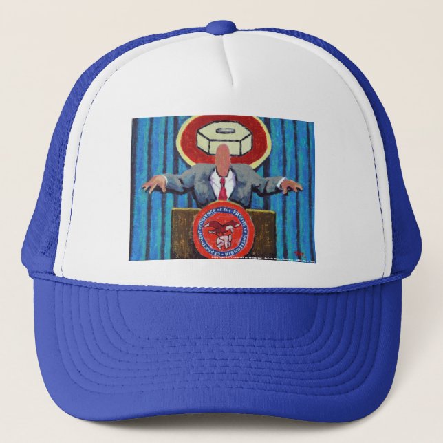 Secretaria de la defensa del gorra de Zombladia (Anverso)