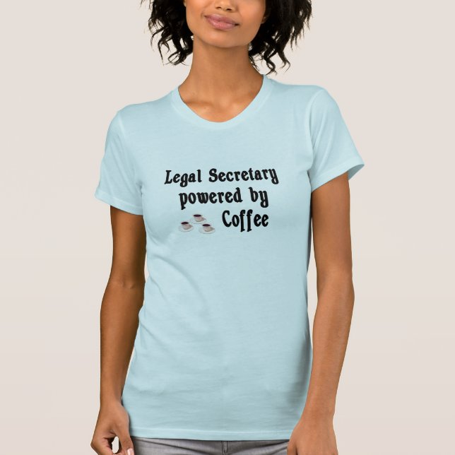 Secretaria legal camisetas y regalos (Anverso)