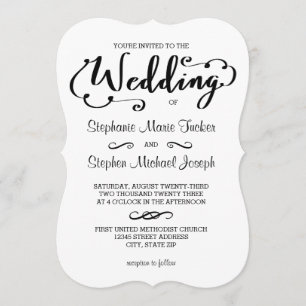 Secuencia de comandos de Boda - Invitación de matr