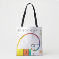 Secuencia de Fibonacci y Bolsa de Tote de Relación