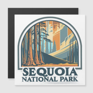 Secuoyas gigantes del Parque Nacional Sequoia retr